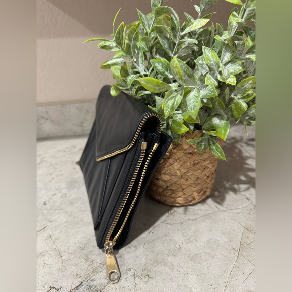 Rebecca Minkoff Black Envelope Clutch